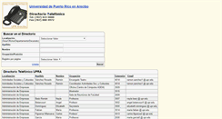 Desktop Screenshot of directorio.upra.edu