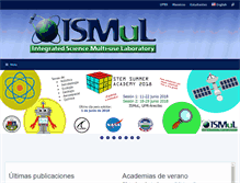 Tablet Screenshot of ismul.upra.edu